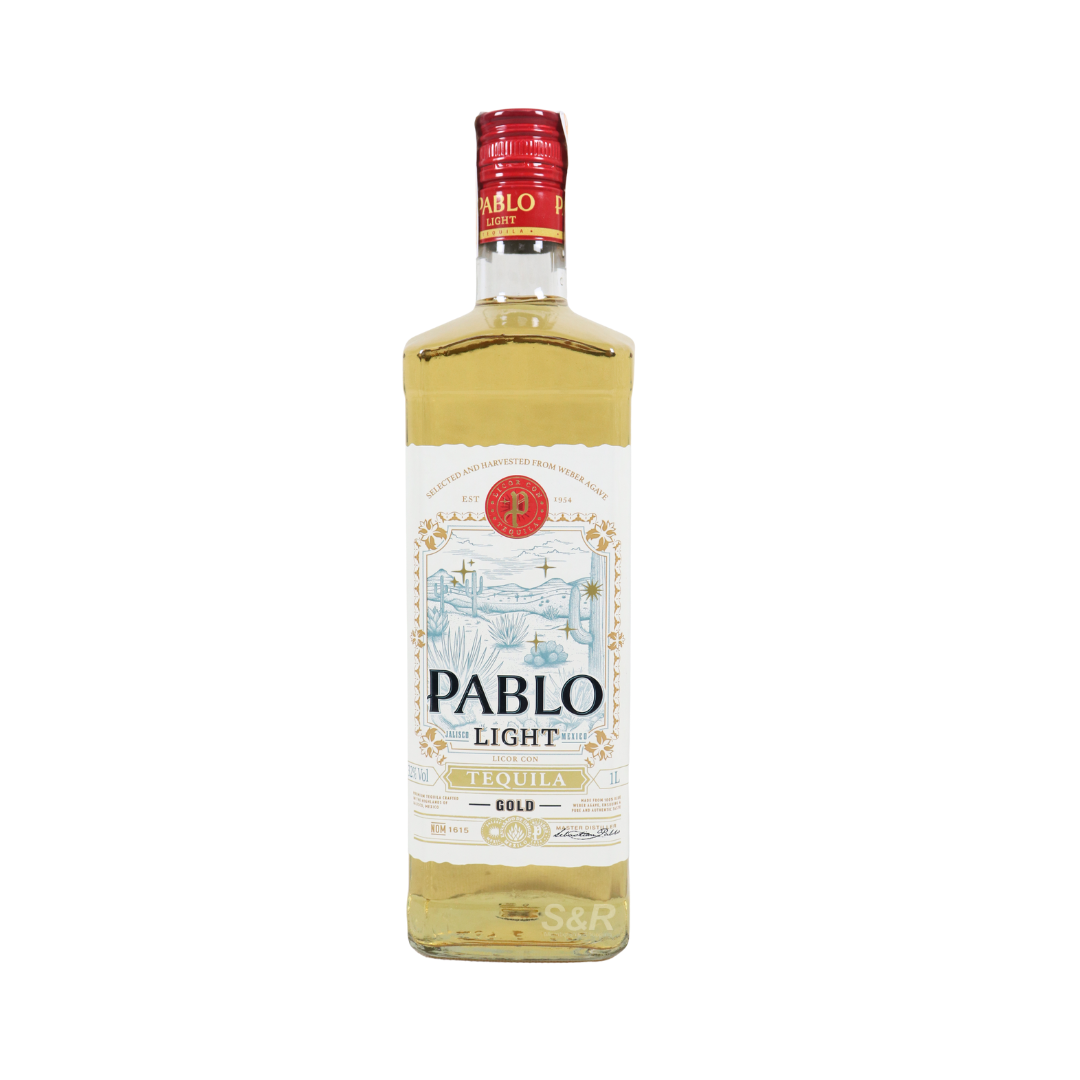 Pablo Light Tequila Gold 1L